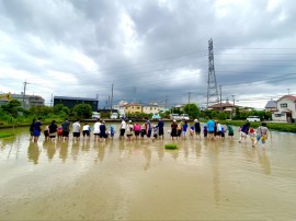 田植えをしたよ！